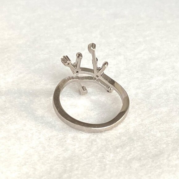 Sterling Silver 925 Star Sign Zodiac Virgo Constellation CZ Band Ring Sz 7.5 - Picture 8 of 16